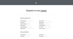 Desktop Screenshot of dispatch.io