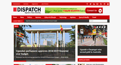 Desktop Screenshot of dispatch.ug